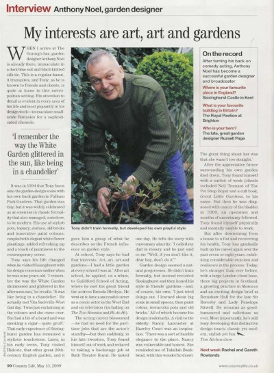 Country Life Article